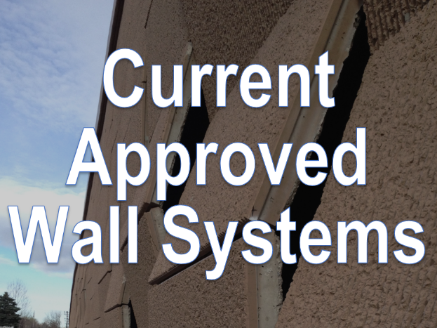 Current Approved Wall Systems
