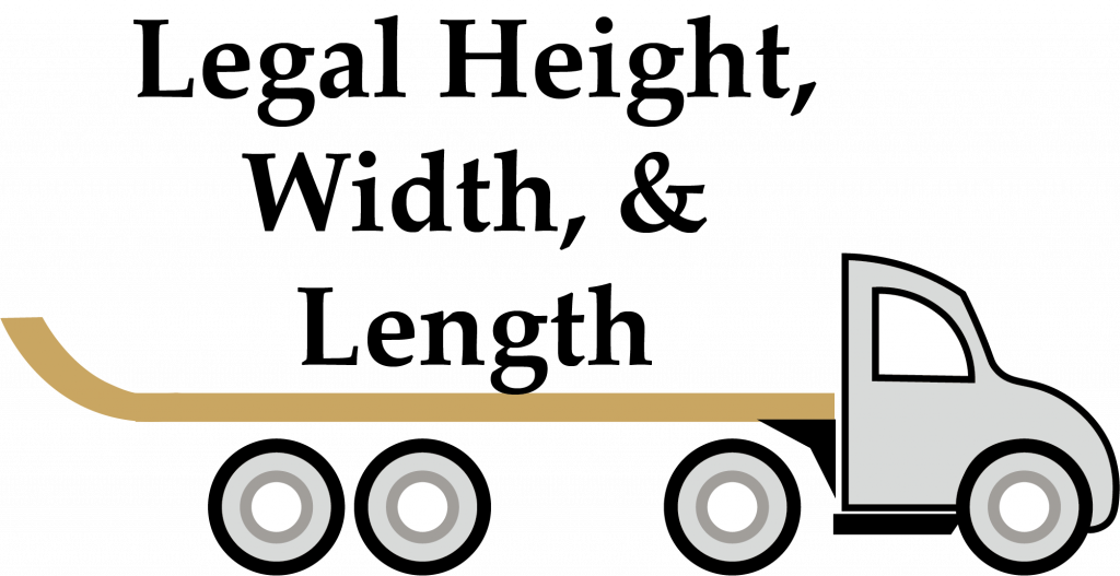 Legal Height, Width, & Length