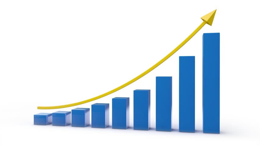 Image of bar graph trending upward. Purely for decorative purposes.