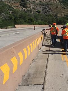 Barrier Striping Photo