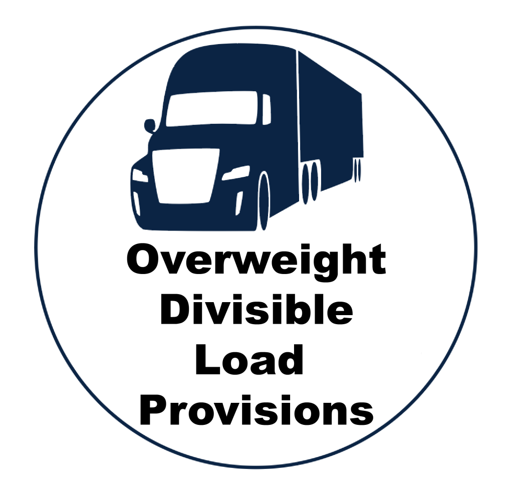 Link to Overweight Divisible Load Provisions